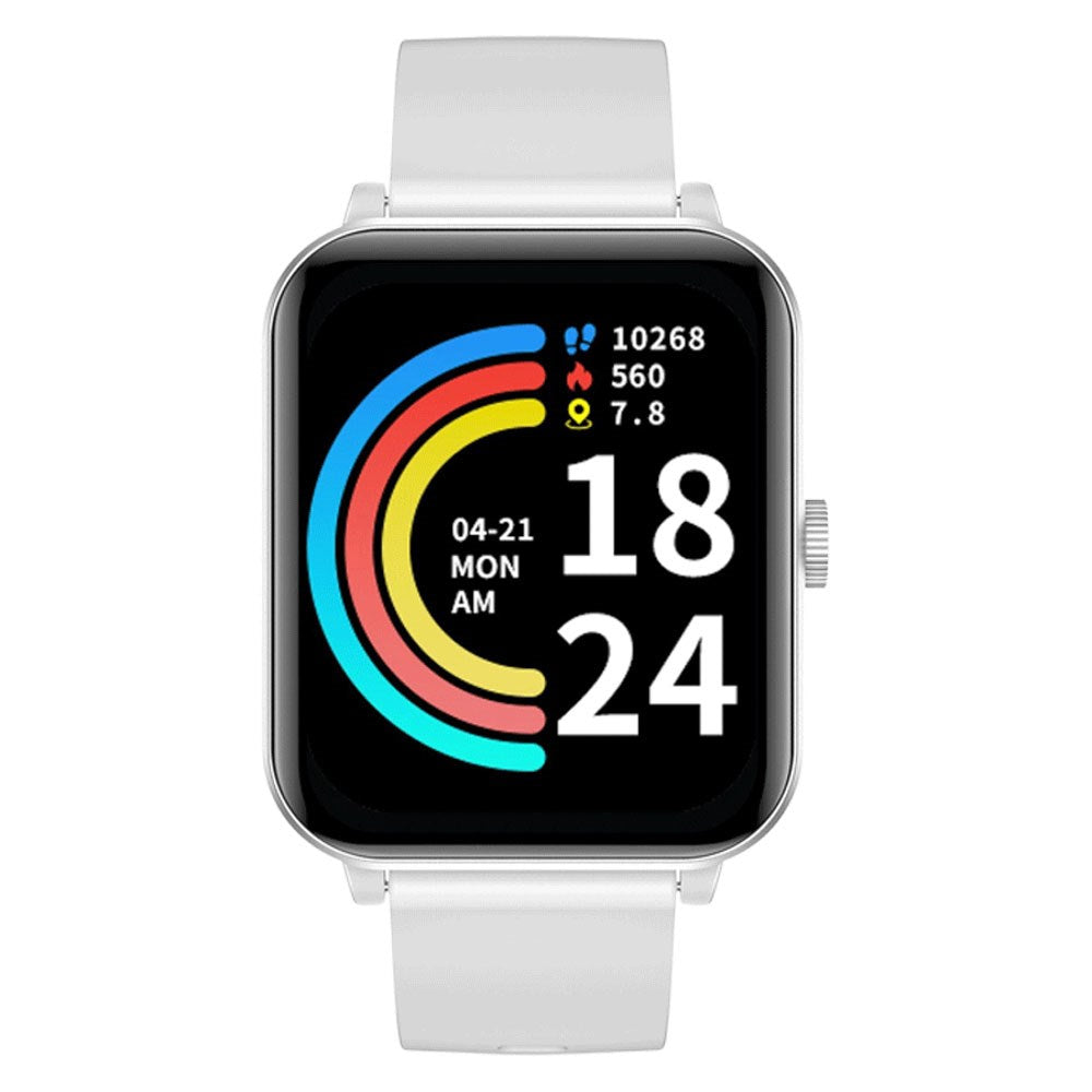 Niceboy WATCH Lite 4 - Smartklokke med Helsesporing & Samtalefunksjon - Silver