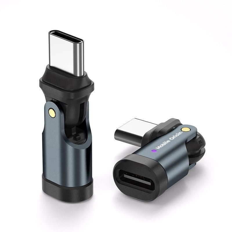 Mobile Origin 240W USB-C Rotasjonsadapter - Grå