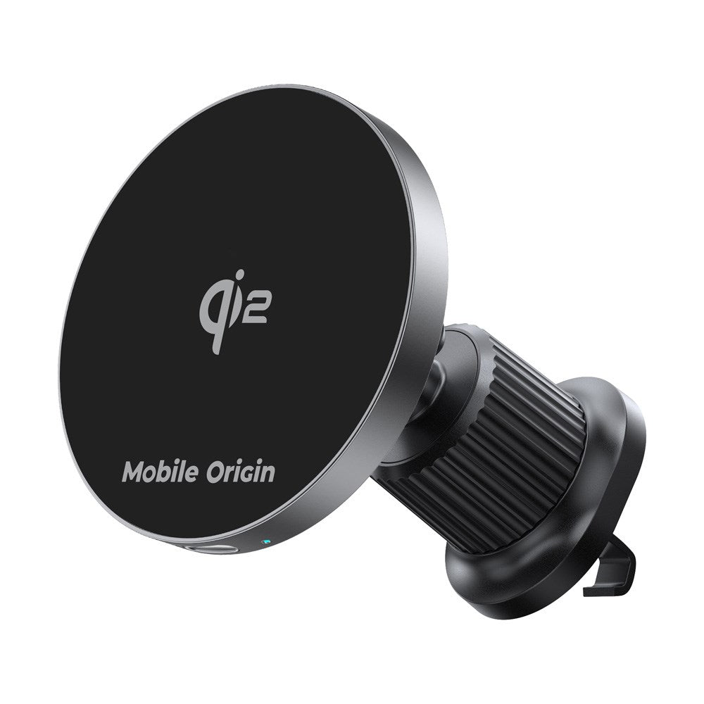 Mobile Origin Qi2 Trådløs Billader - MagSafe Kompatibel - Svart