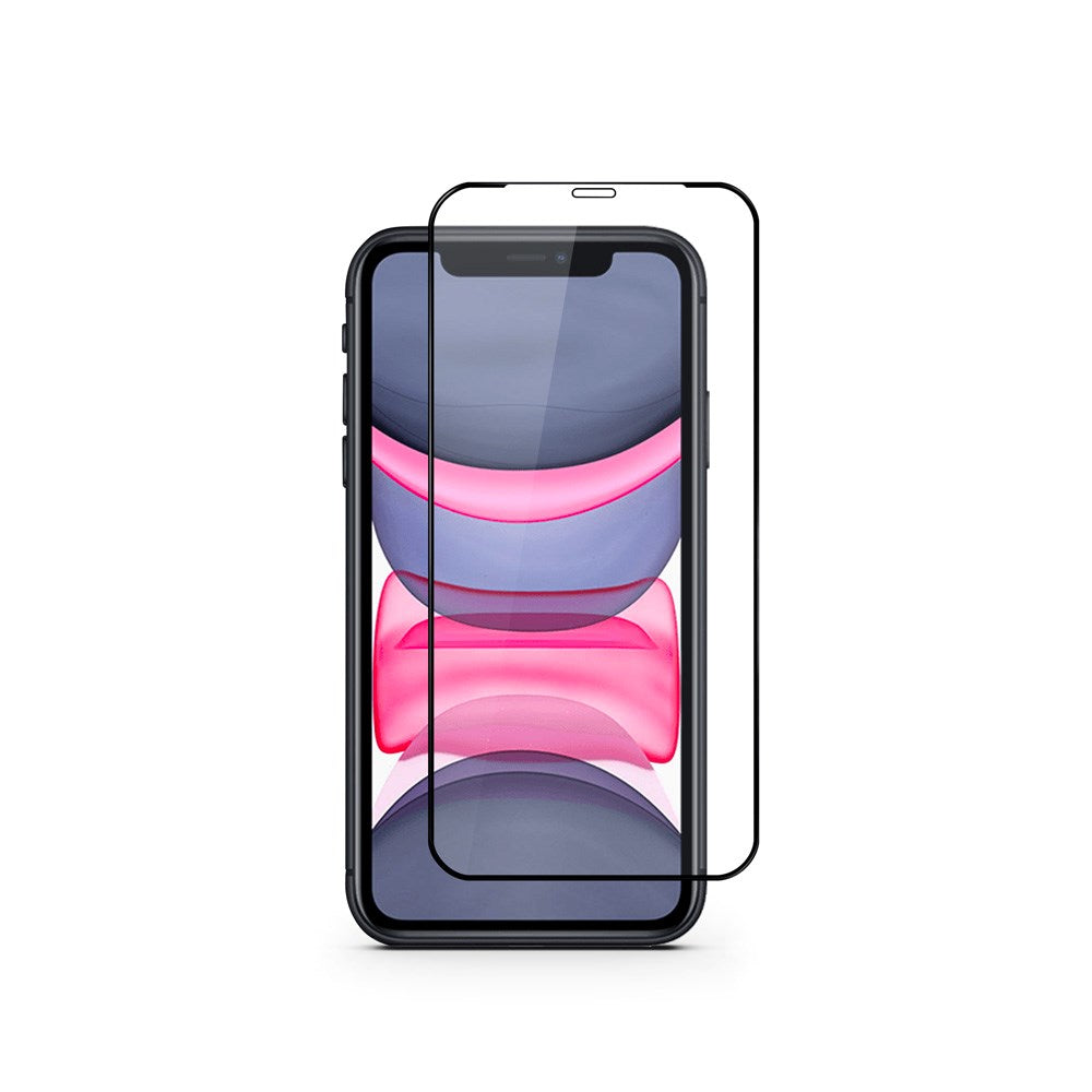 iPhone 11 / XR Epico Edge to Edge Skjermbeskyttelsesglass - Gjennomsiktig