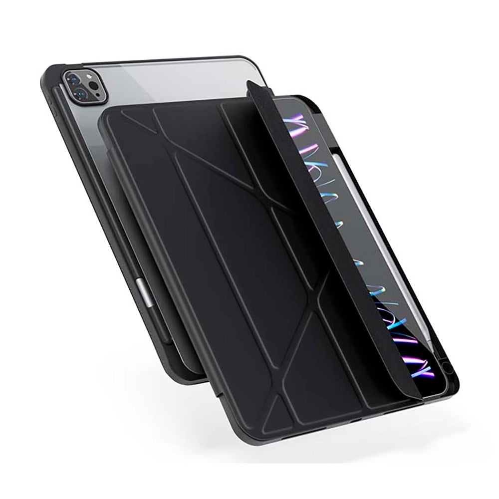 iPad Air 11-10.9" (2026-2020) / Pro 11" (2022-2018) Epico Hero Flip Case - Origami - Svart