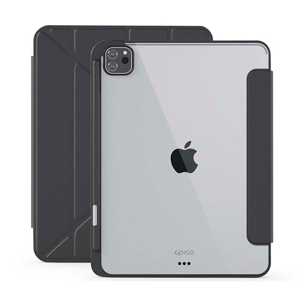 iPad Air 11-10.9" (2026-2020) / Pro 11" (2022-2018) Epico Hero Flip Case - Origami - Svart