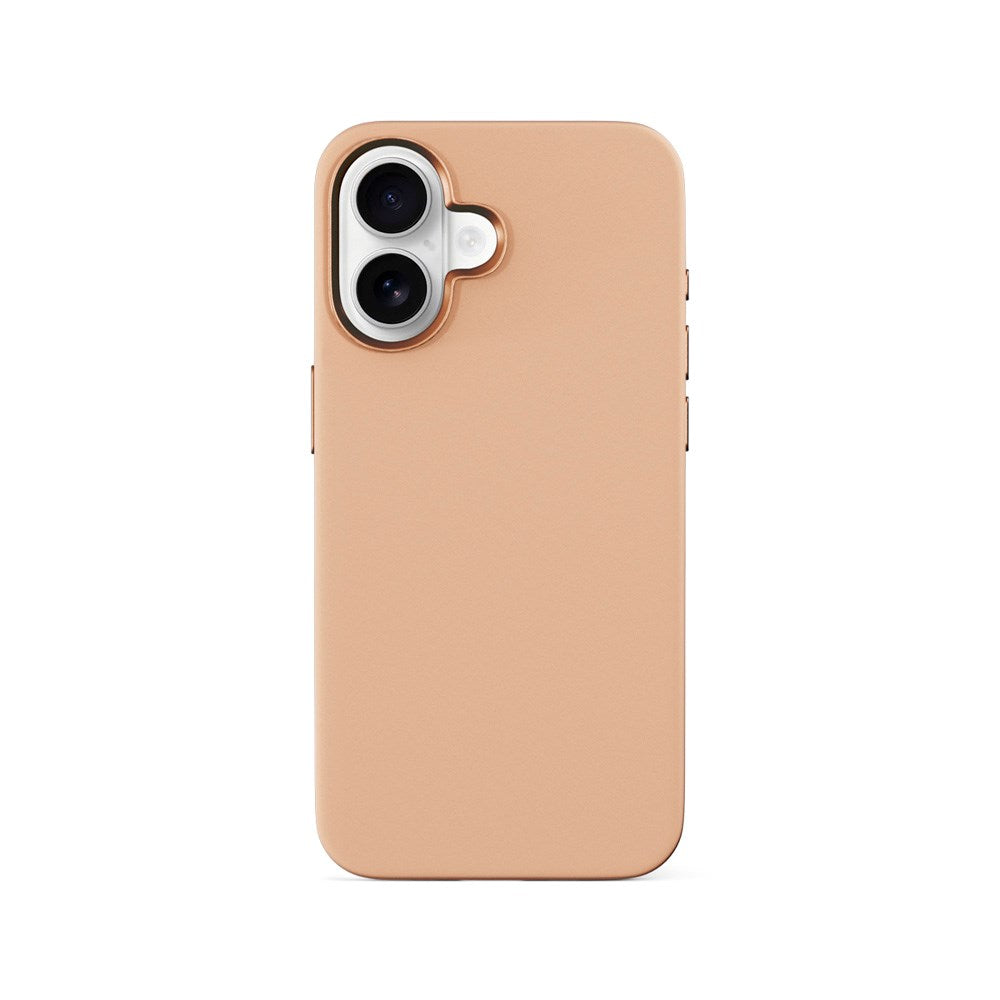 iPhone 16 Plus Epico Mag+ Silikon Deksel - MagSafe Kompatibel - Desert Titanium