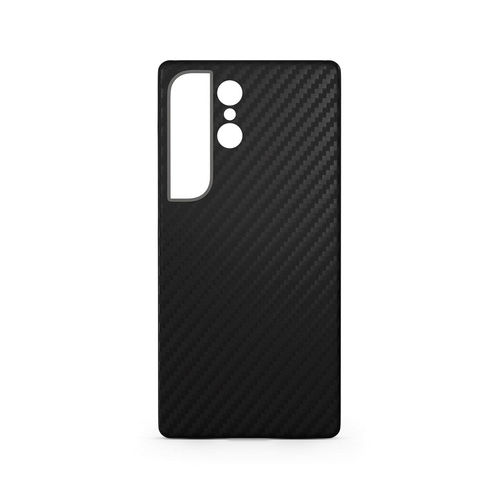 Samsung Galaxy S25 Ultra Spello Mag+ Carbon Deksel - MagSafe Kompatibel - Svart