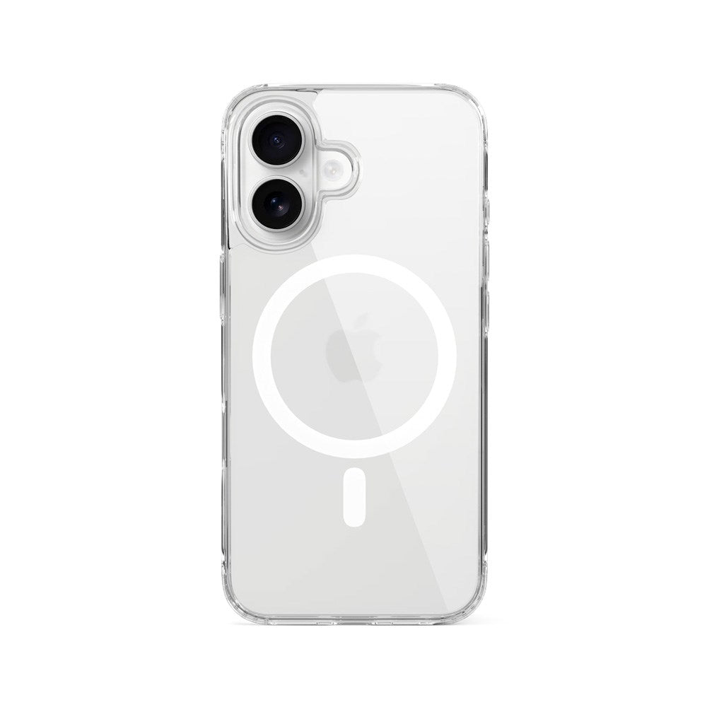 iPhone 16 Plus Epico ImpactBuffer Mag+ Deksel - MagSafe Kompatibel - Gjennomsiktig