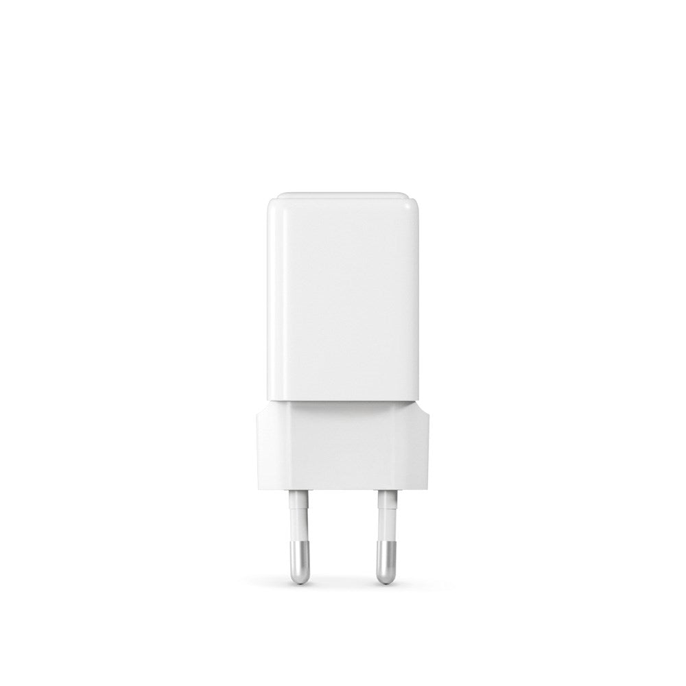 Epico UltraBoost GaN 35W Vegglader m. 2x USB-C - Hvit