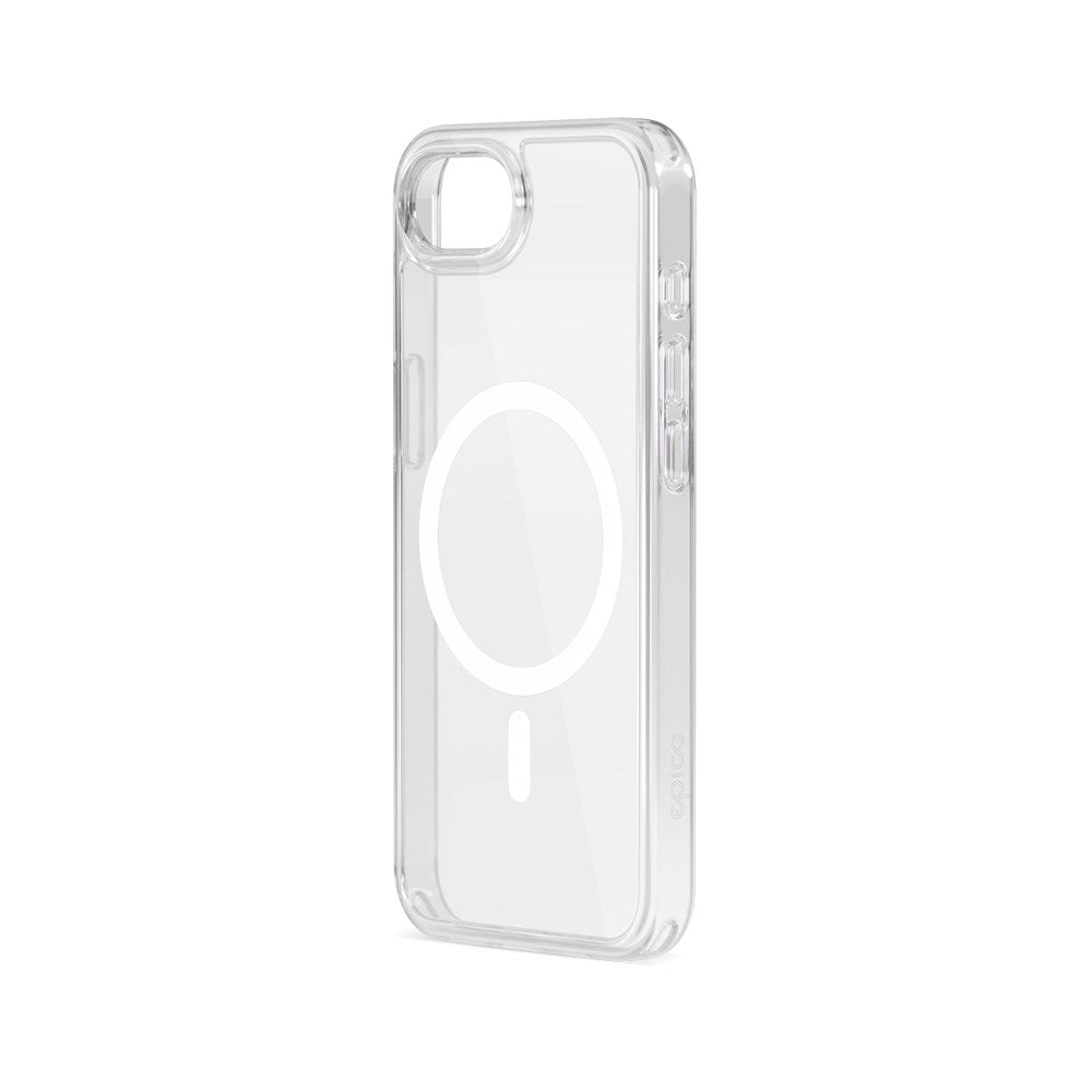 iPhone 17e / 16e Epico Mag+ Hero Deksel - MagSafe Kompatibel - Gjennomsiktig