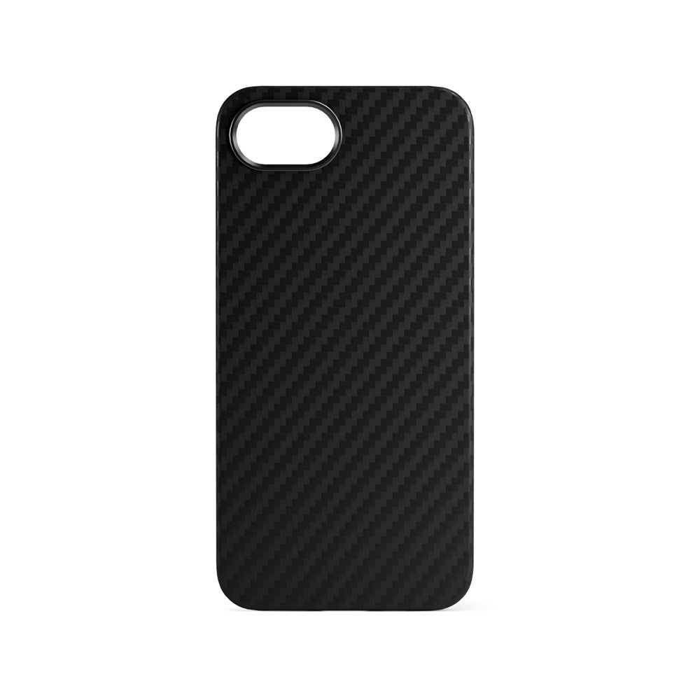 iPhone 17e / 16e Epico Mag+ Carbon Case - MagSafe Kompatibel - Svart