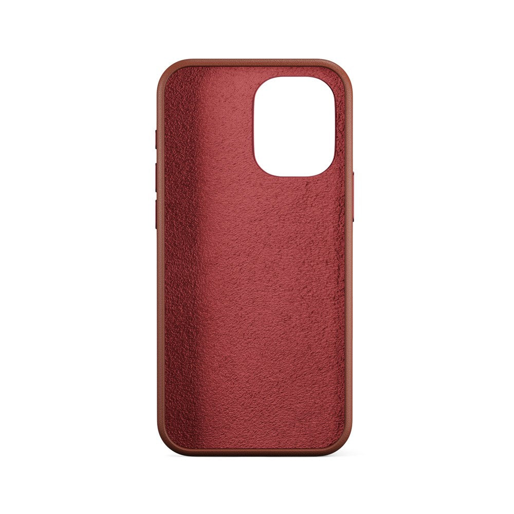 iPhone 17 Epico Leather Pro Mag+ Deksel - MagSafe Kompatibel - Brun
