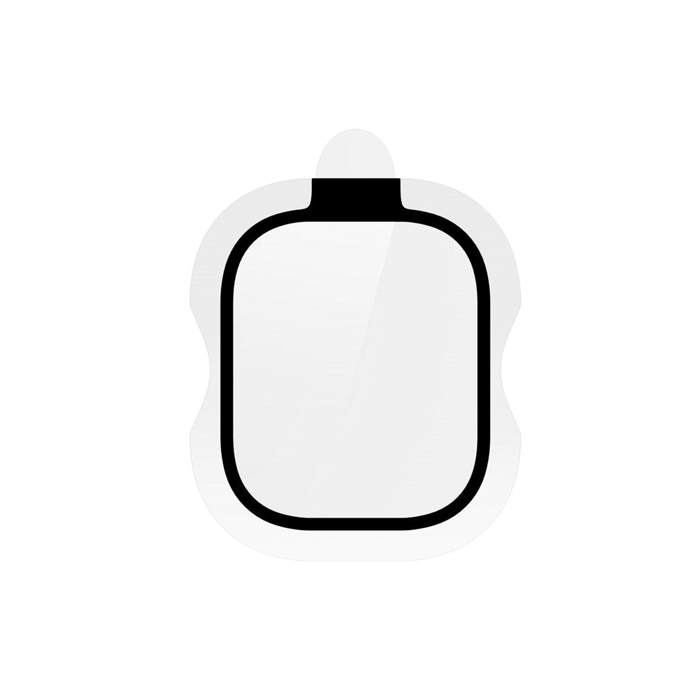 Apple Watch Ultra 3 / 2 / 1 (49mm) Epico SlimCeramic 3D Glass m. Installasjonsverktøy - Gjennomsiktig