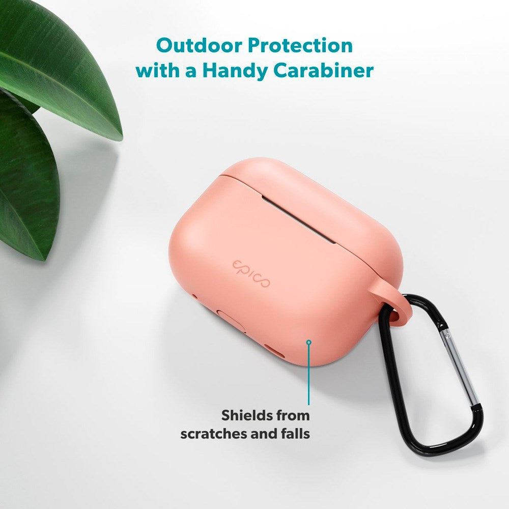 Apple AirPods Pro (3. gen.) Epico Outdoor Silicone Deksel - Rosa