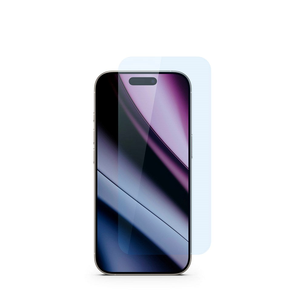 iPhone 16 Pro Max Epico Glass Standard Fit Skjermbeskyttelsesglass m. Monteringsramme - Gjennomsiktig