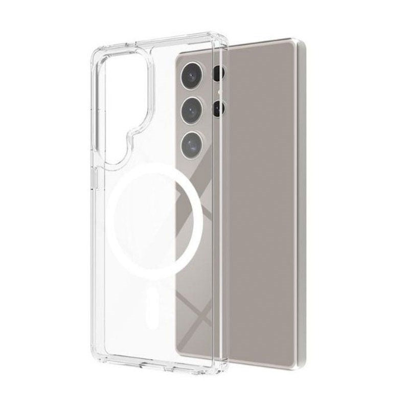 Samsung Galaxy S26 Ultra Spello Mag+ Clear Deksel - MagSafe Kompatibel - Gennemsigtig