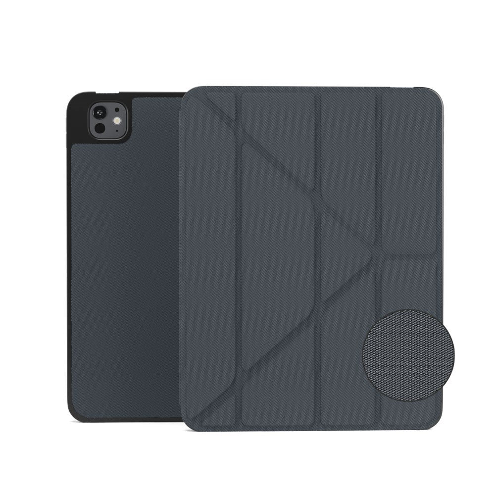 iPad Pro 12.9" (2022-2018) / Air 13" (2026-2024) Epico SolidWoven Flip Deksel - Svart