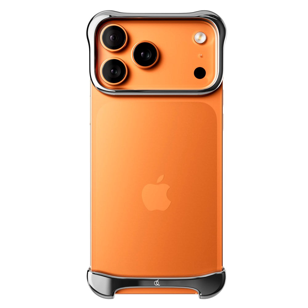 iPhone 17 Pro Max Arc Pulse Aluminum Bumper Deksel - Silver