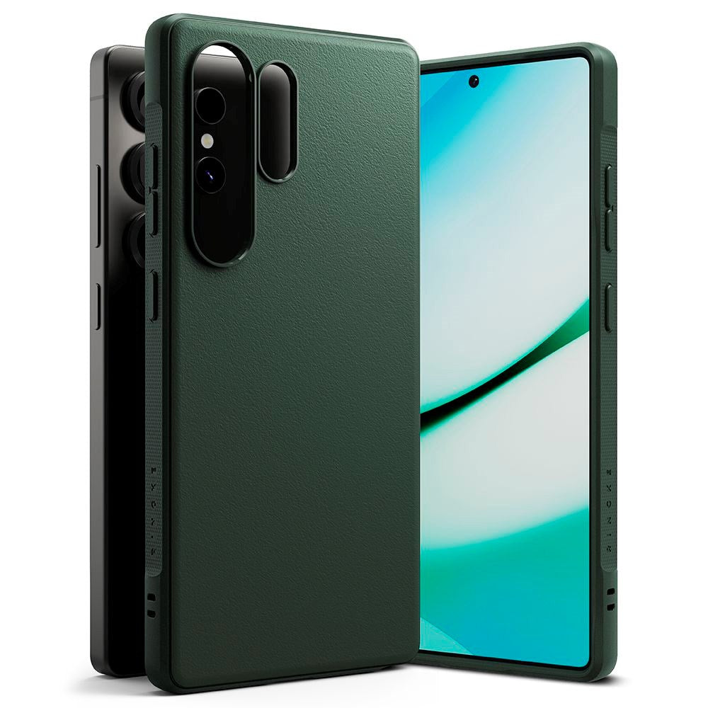 Samsung Galaxy S25 Ultra - Ringke Onyx Plast Deksel - Grønn