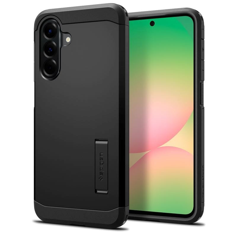 Samsung Galaxy A56 (5G) Spigen Tough Armor Deksel med Stativfunksjon - Black