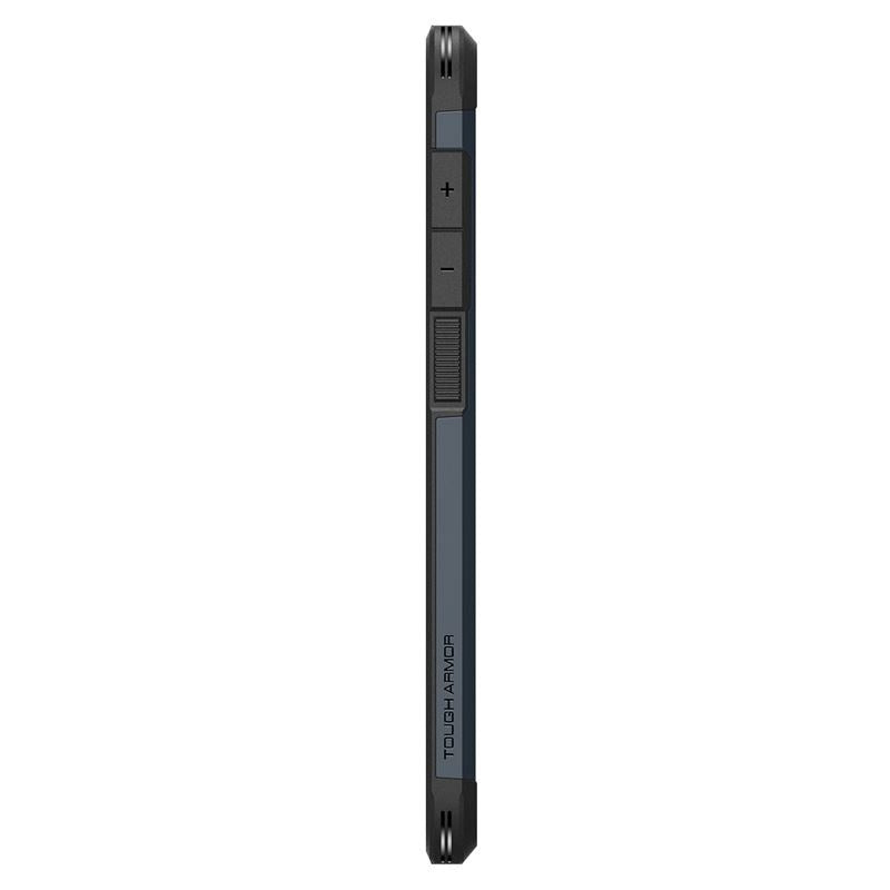 Samsung Galaxy A56 (5G) Spigen Tough Armor Deksel med Stativfunksjon - Metal Slate
