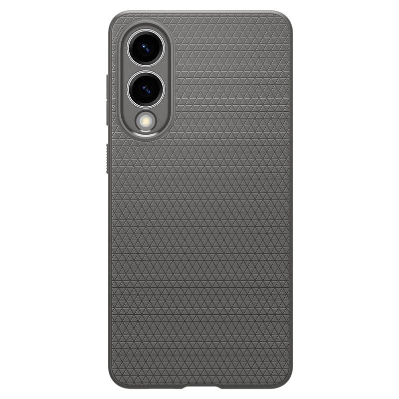 Samsung Galaxy S25 Edge Spigen Liquid Air - Fleksibelt Plast Deksel - Grå