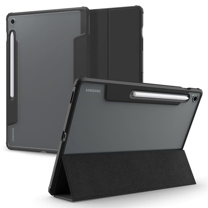 Samsung Galaxy Tab S10 FE+ (Plus) Spigen Hybrid Pro Deksel – Svart