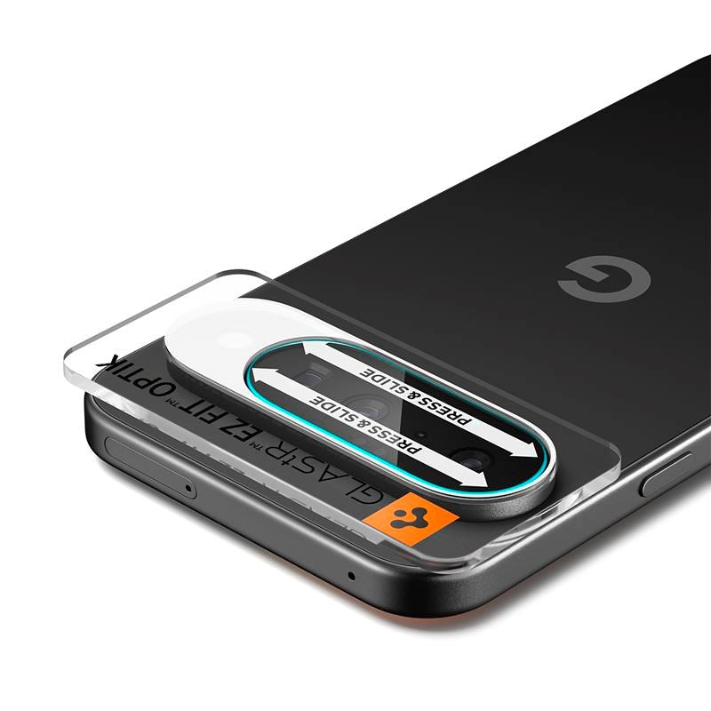 Google Pixel 10 Spigen Glass tR EZ Fit Optik Kameralinsebeskyttelsesglass - 2 stk - Gjennomsiktig