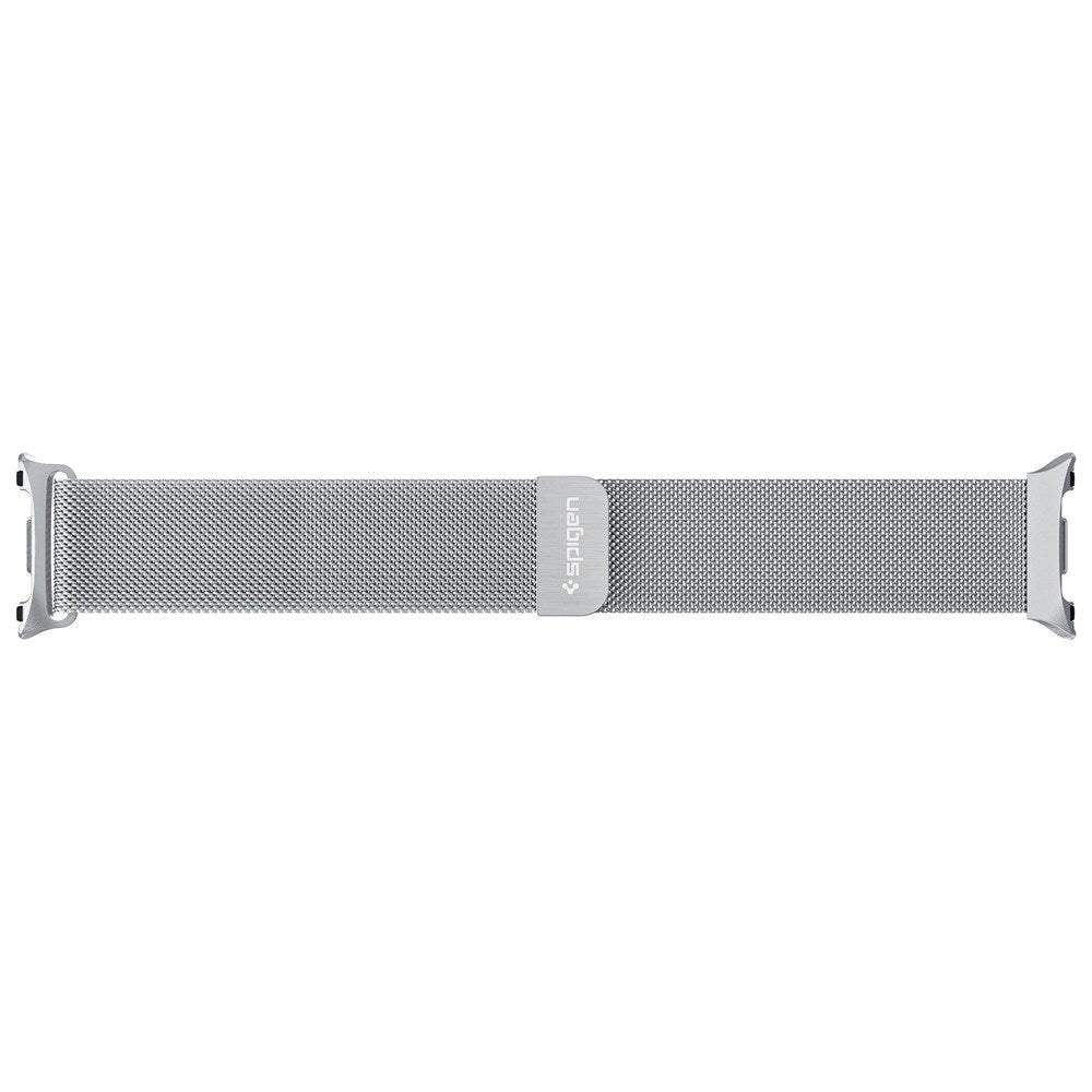 Samsung Galaxy Watch 8 / 8 Classic (40 / 44 / 46mm) Spigen Metal Fit Klokkereim - Sølv