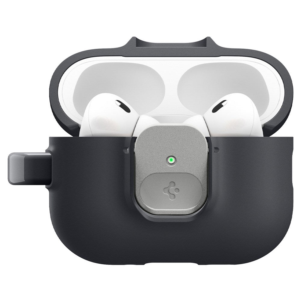 Apple AirPods Pro (3. gen.) Spigen Nano Pop Deksel - Svart / Grå