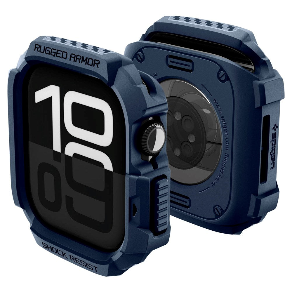 Apple Watch 11 / 10 (42mm) Spigen Rugged Armor 2 Deksel - Blå