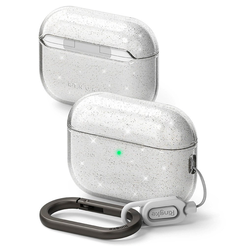 Apple AirPods Pro (3. gen.) Ringke Air Deksel - Gjennomsiktig / Glitter