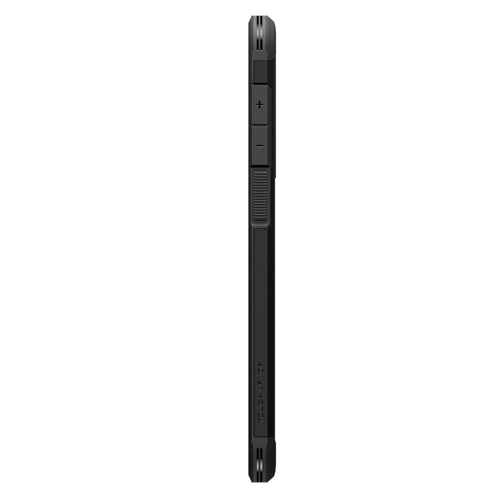 Samsung Galaxy A57 Spigen Tough Armor T Deksel med Stativ - Svart