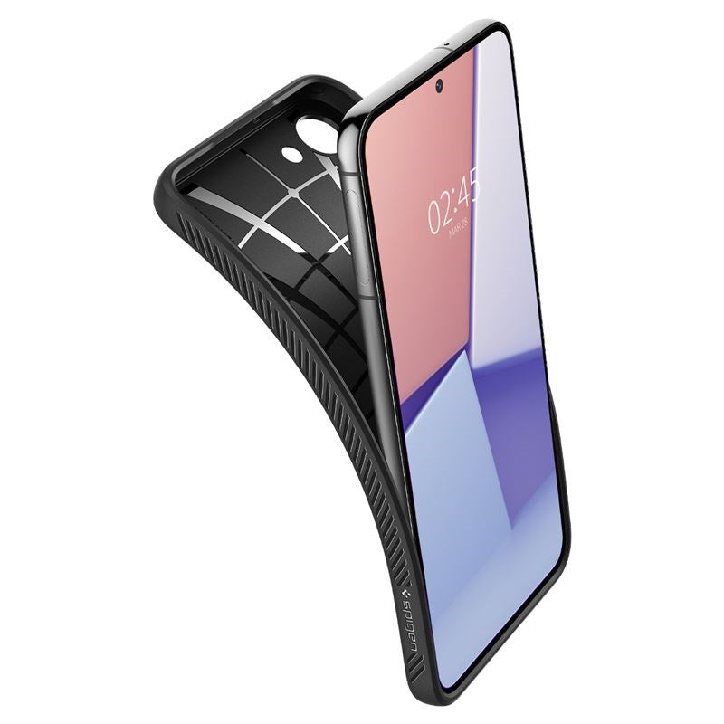 Samsung Galaxy S23 Spigen Liquid Air Deksel - Svart