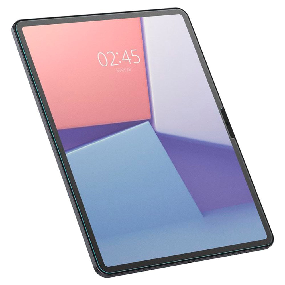iPad Air 13" (2026 / 2025 / 2024) Spigen Paper Touch EZ Fit Glas.tR Skjermbeskytter - Case Friendly - Gjennomsiktig