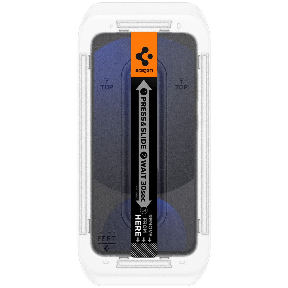 Samsung Galaxy S24 FE / A56 (5G) Spigen EZ Fit Glas.tR Skjermbeskytter 2. Stk - Case Friendly - Gjennomsiktig
