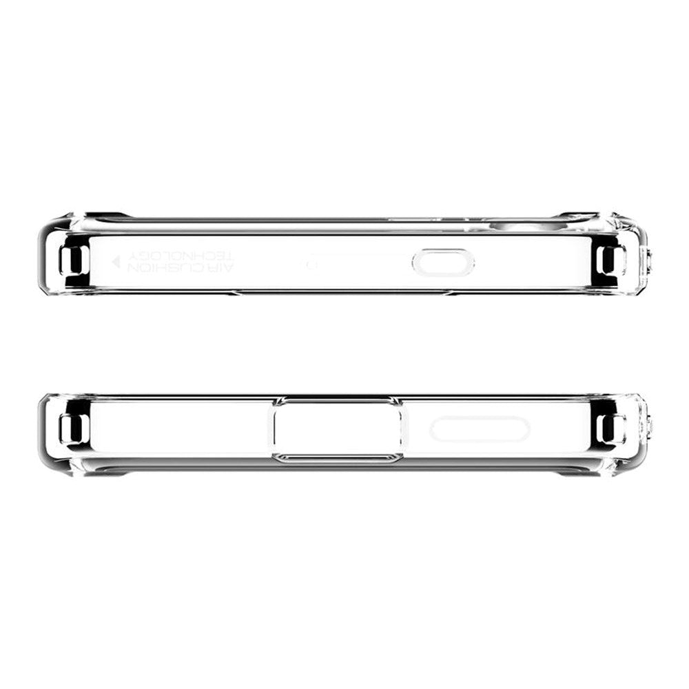 Samsung Galaxy S25 Spigen Ultra Hybrid Crystal Clear Deksel - MagSafe Kompatibel - Gjennomsiktig / Hvit