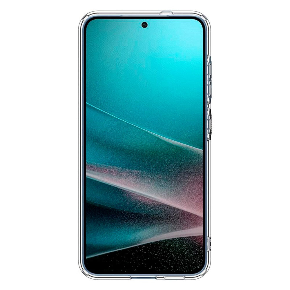 Samsung Galaxy S25 Spigen Hybrid Crystal Clear Deksel - Gjennomsiktig