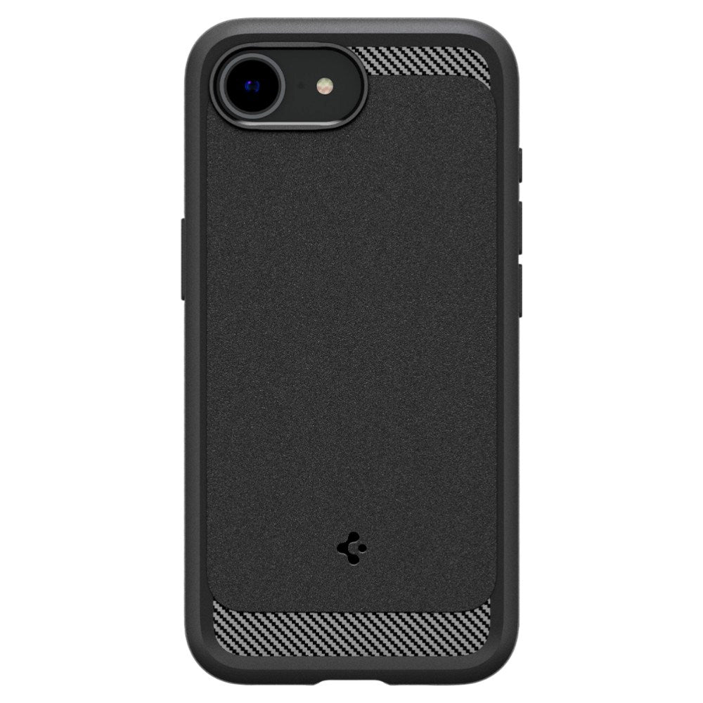 iPhone 17e / 16e Spigen Rugged Armor Deksel - MagSafe Kompatibel - Matt Svart