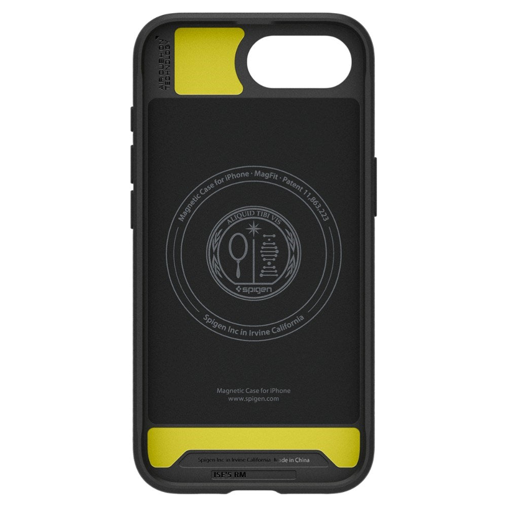 iPhone 17e / 16e Spigen Rugged Armor Deksel - MagSafe Kompatibel - Matt Svart