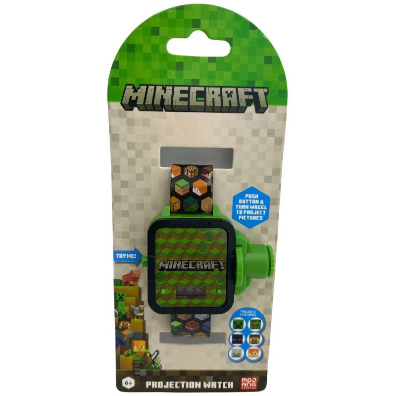 Accutime Smartklokke for Barn med Projektor - Minecraft