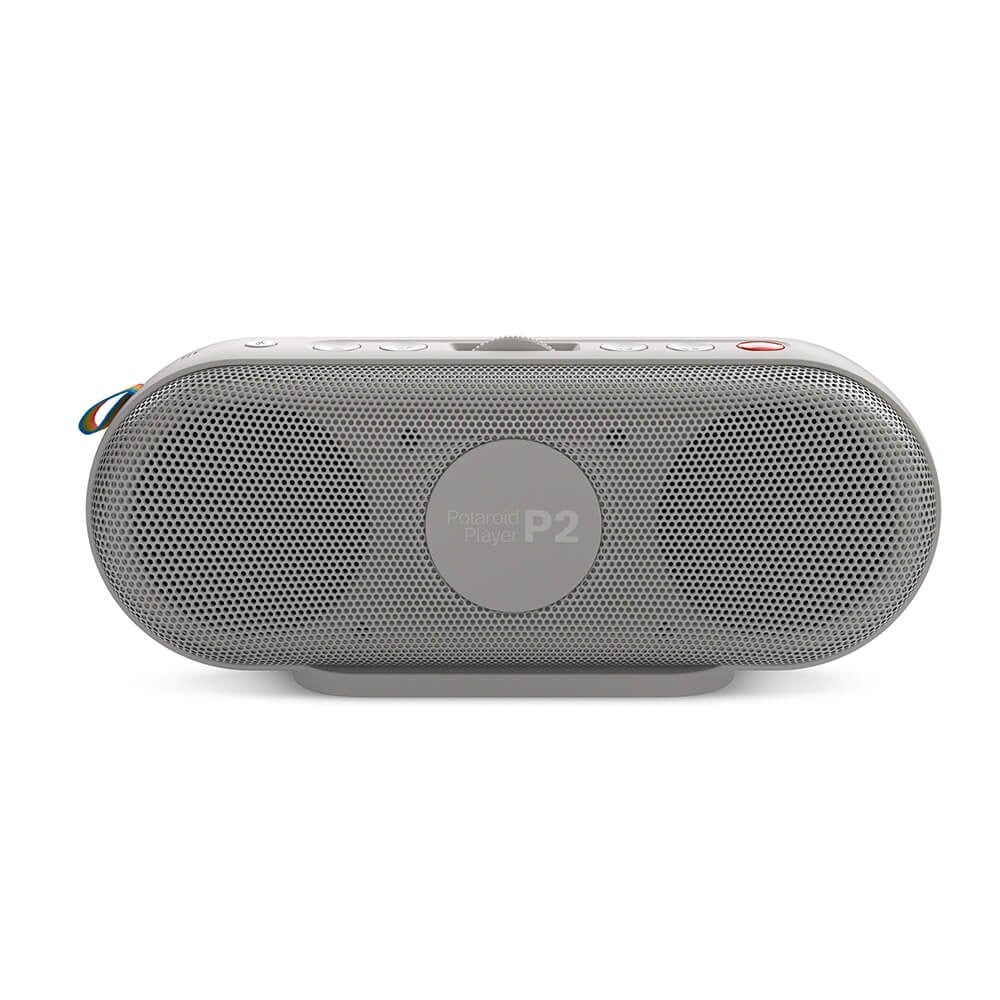 Polaroid Player P2 Bærbar Bluetooth Høyttaler - Hvit / Grå