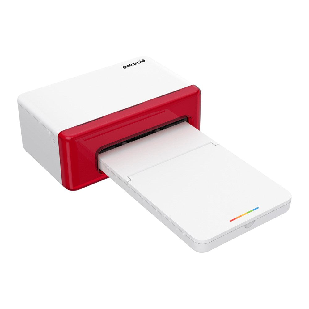 Polaroid Hi-Print Mobil Fotoskriver 4"x6" - Hvid / Rød