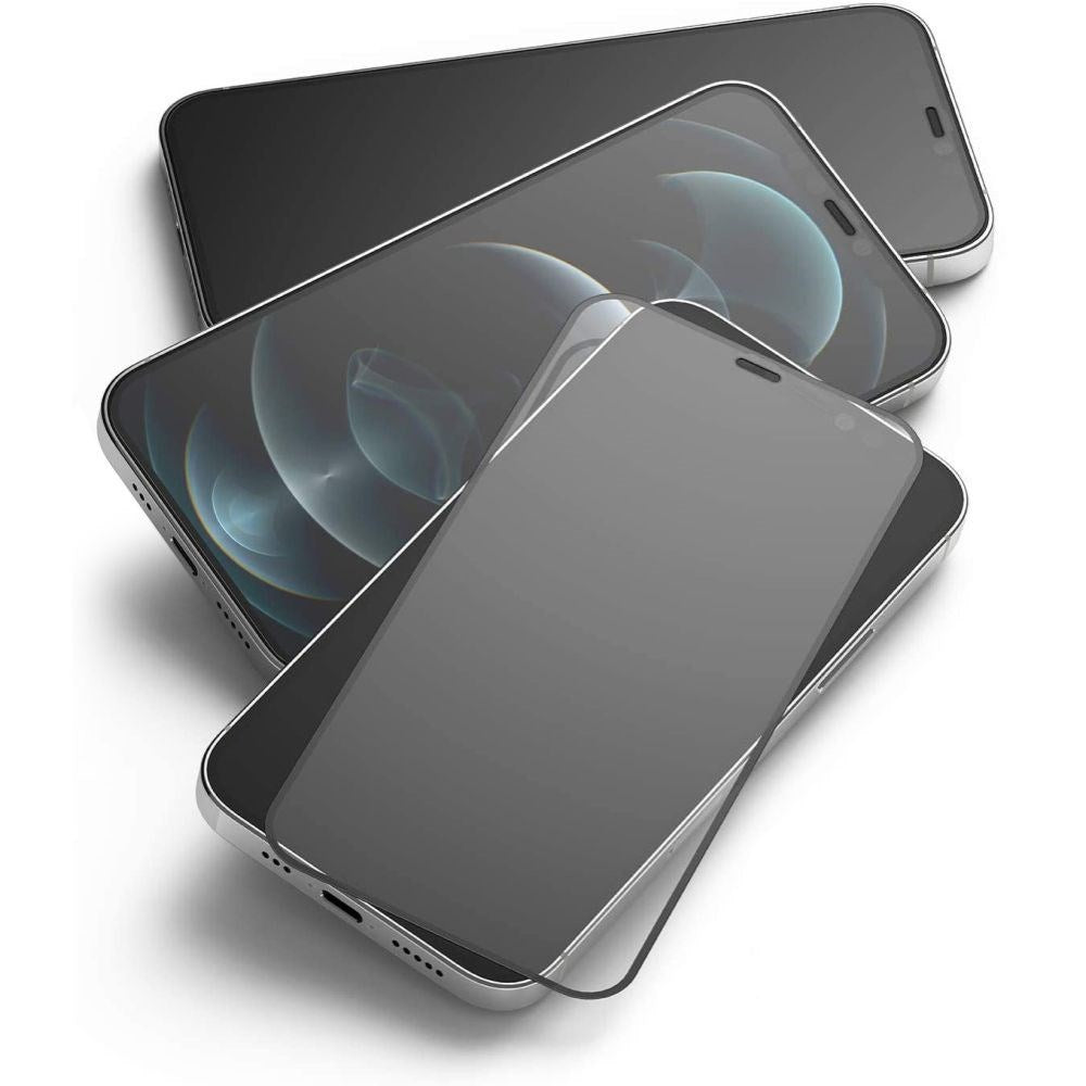 iPhone 17e / 16e / 14 / 13 / 13 Pro Hofi Glass Pro+ Skjermbeskytter - Case Friendly - Svart Kant