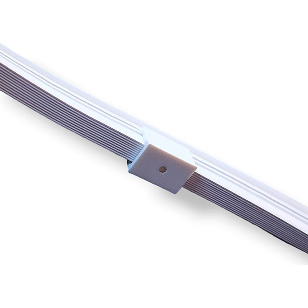 Light Solutions - Brakett for Govee Neon Rope Light - 10 stk. - Hvit