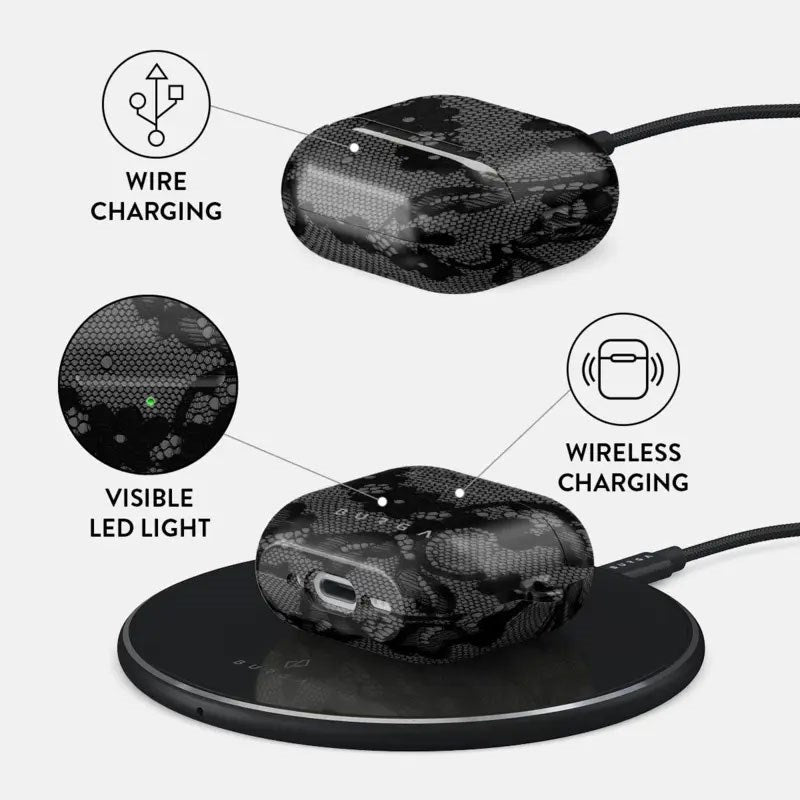 Apple AirPods (4. Gen.) Burga Deksel m. Karabinkrok - Magnetic