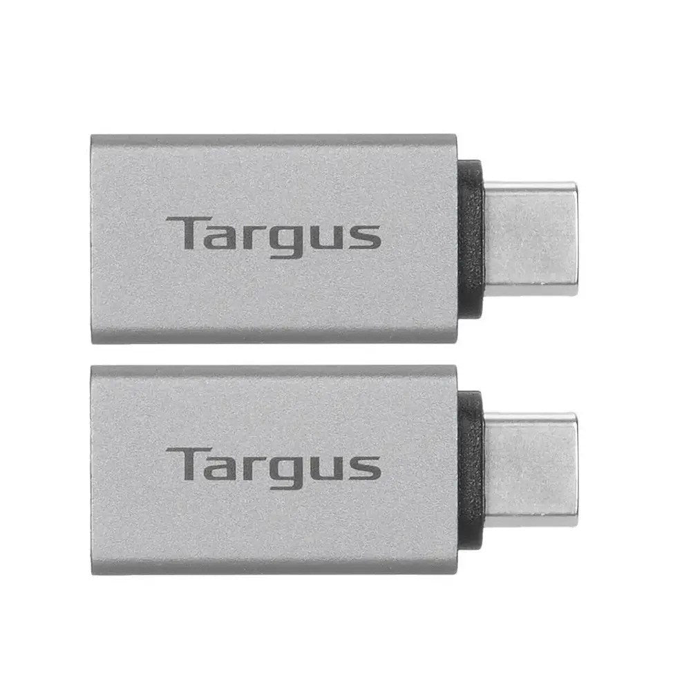 Targus USB-C til USB-A Adapter - 2 stk - Sølv