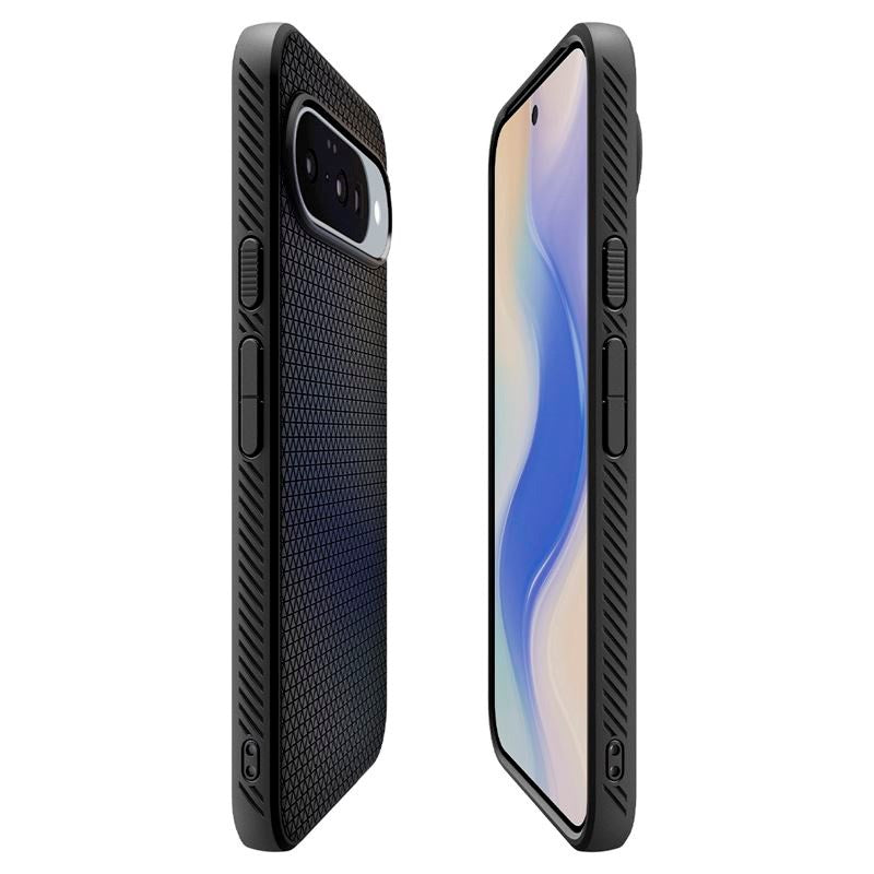 Google Pixel 10 / 10 Pro Spigen Liquid Air Deksel - MagSafe Kompatibel - Svart
