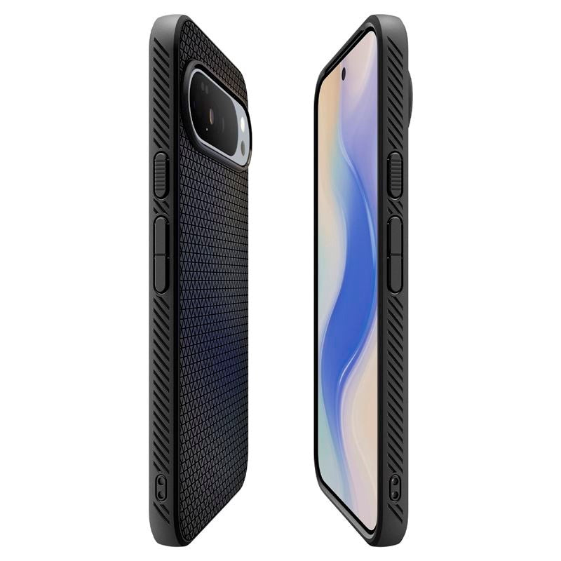 Google Pixel 10 Pro XL Spigen Liquid Air Deksel - Svart