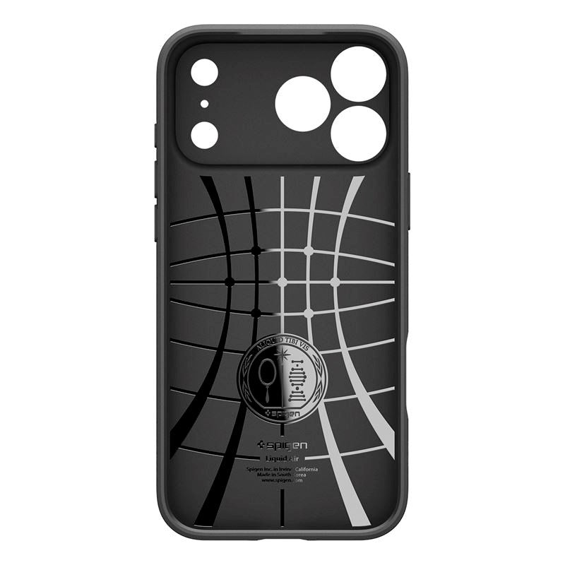 iPhone 17 Pro Max Spigen Liquid Air Deksel - Svart