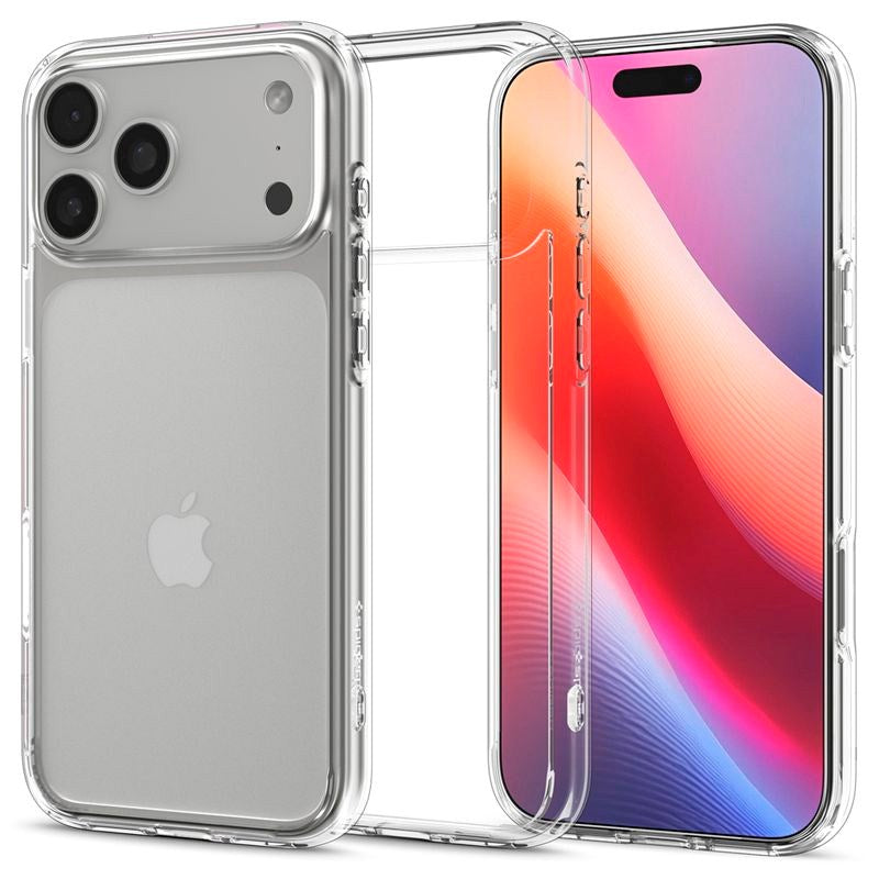 iPhone 17 Pro Max Spigen Ultra Hybrid Deksel - Gjennomsiktig