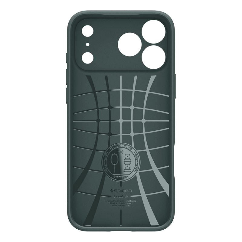 iPhone 17 Pro Spigen Liquid Air Deksel - Grønn