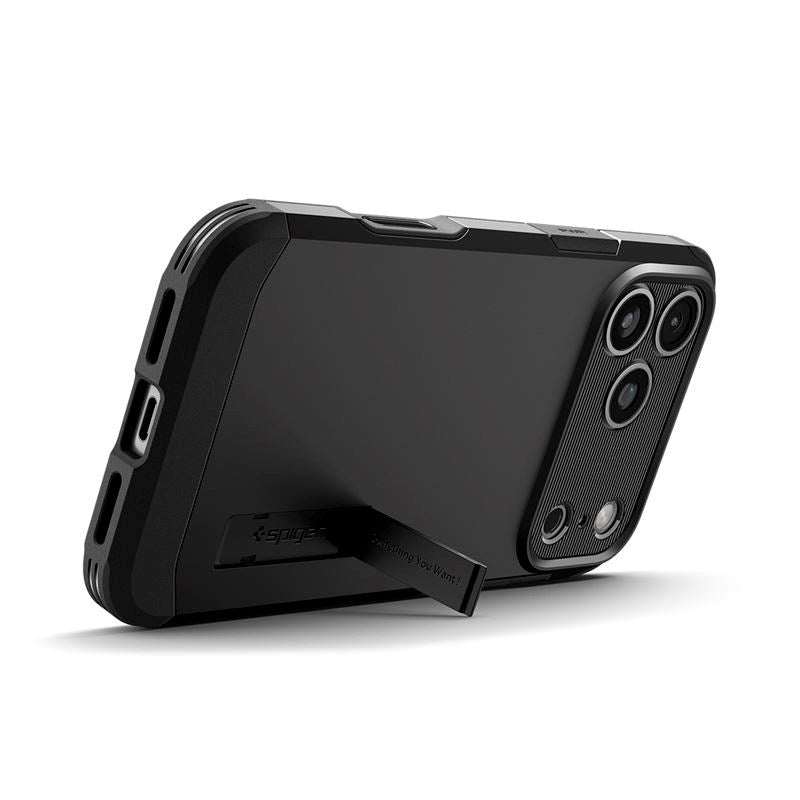 iPhone 17 Pro Spigen Tough Armor T Deksel - MagSafe Kompatibel - Svart